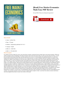 Free Market Economics Made Easy PDF Review