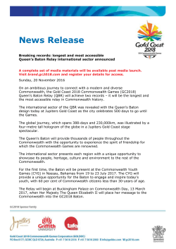 Agenda - The Commonwealth Games Association of the Isle of Man