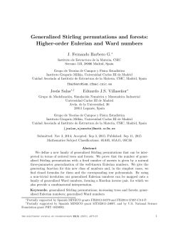 Generalized Stirling permutations and forests: Higher