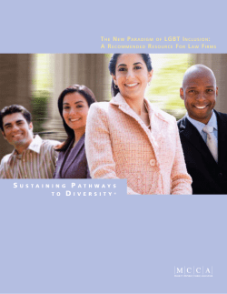 The New Paradigm of LGBT Inclusion