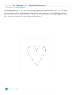 Template: &ldquo;The Games We Play&rdquo;: Playing-Card