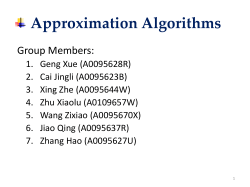 Approximation Algorithms