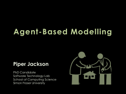 Agent-Based Modelling