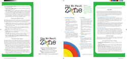 The No-Fault Zone