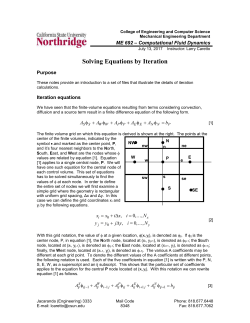 College of Engineering and Computer Science Mechanical