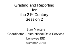 Classroom Assessment for Student Learning