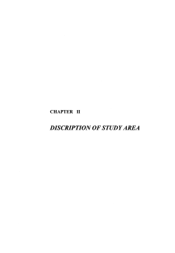 discription of study area