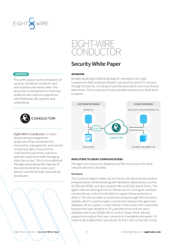 EIGHT-WIRE CONDUCTOR