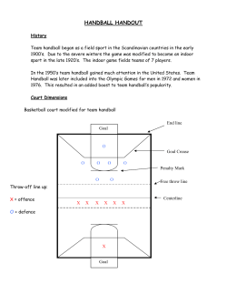 HANDBALL HANDOUT