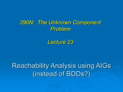 290N: The Unknown Component Problem