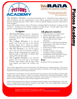 All players receive: Fee: Leagues