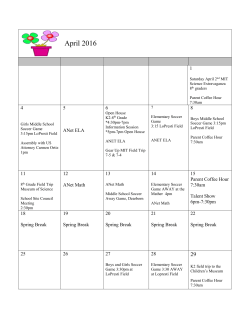 March 2014 - Boston Public Schools