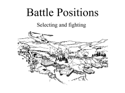 Battle Positions