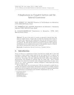S-Implications on Complete Lattices and the Interval Constructor
