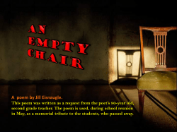 An empty chair - All