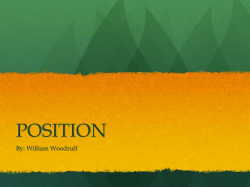 position - The Manhattan New School Projects Page