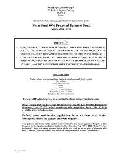 Smartfund 80% Protected Balanced Fund Application form_FV _Dec