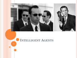 Intelligent agents