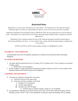 Basketball Rules - University Recreation