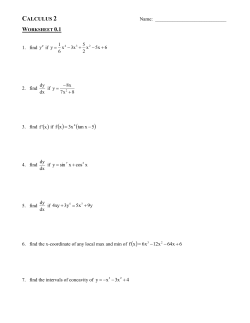 Chapters 3-4 Worksheet Packet