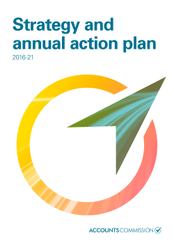 Accounts Commission Strategy and annual action