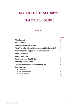 General teacher guide