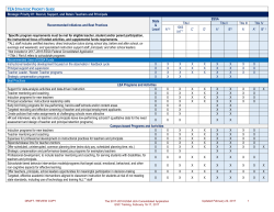 TEA STRATEGIC PRIORITY GUIDE Strategic Priority #1 - ESC-20