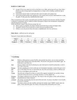 BARNGA CARD GAME