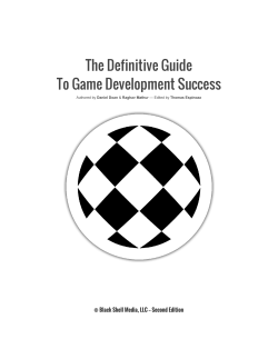 The Definitive Guide To Game Development