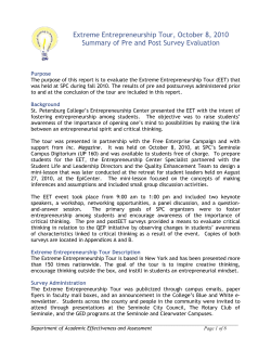 CAT Scoring Session Agenda