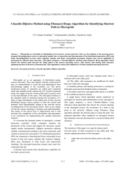 Chazelle-Dijkstra Method using Fibonacci Heaps Algorithm