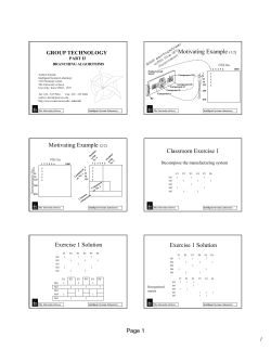 Motivating Example (1/2) Motivating Example (2/2) Classroom