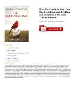 Read The Cardinals Way: How One Team Embraced