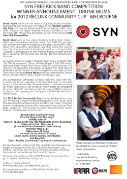 SYN FREE KICK BAND COMPETITION WINNER