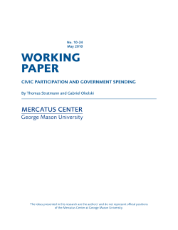 PDF - Mercatus Center