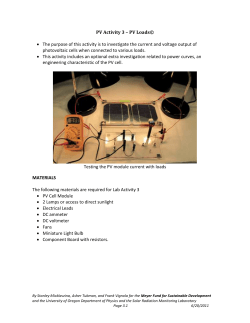 Measuring Voltage, Current, and Power under load