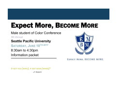 Expect More, Become More - Shoreline Public Schools