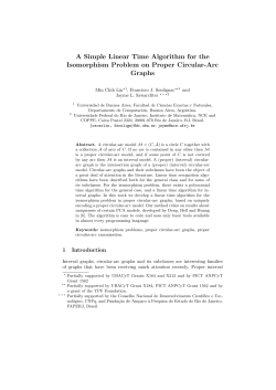 A Simple Linear Time Algorithm for the Isomorphism Problem on