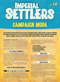 playing the campaign mode