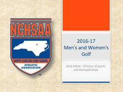 2016-17 Golf Rules Presentation