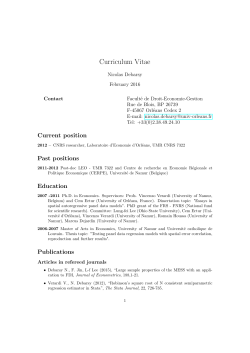 Curriculum Vitae
