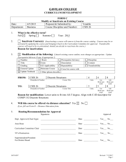 Discipline and Number