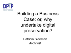 Preservation Metadata Using METS and PREMIS