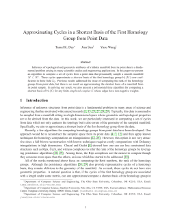Approximating cycles in a shortest basis of the first homology group