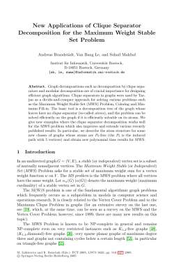 New Applications of Clique Separator Decomposition for the