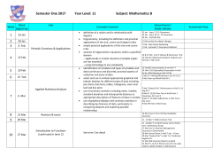 MAB11 Mathematics B Sem 1 2017
