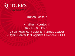 Matlab Class 2 - rci.rutgers.edu