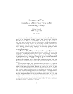 Deviance and Vice - Susanna Schellenberg