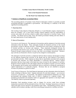 Carolina County Board of Education Notes