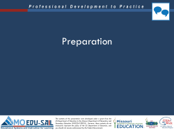 Desired outcome from the Missouri Collaborative Work: Improved